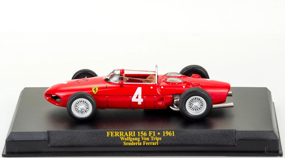 Ferrari 156 F1 Wolfgang von Trips 1961 Scala 1:43 Model Formula 1 BLISTER NUOVO - Immagine 2 di 4