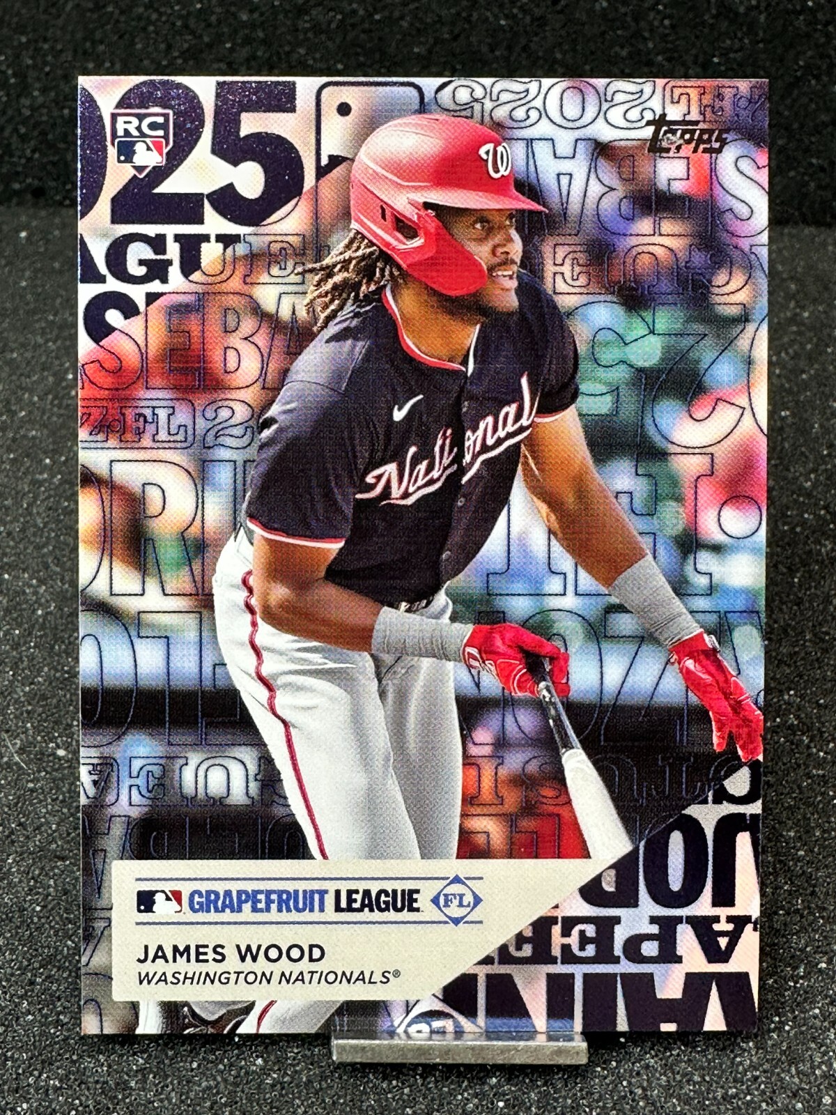 2025 Topps Series 1  JAMES WOOD  Training Grounds  RC  #TG-18  FREE SHIPPING