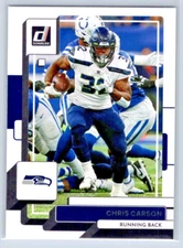 2022 Donruss Football - Chris Carson - Seattle Seahawks - Base - #33