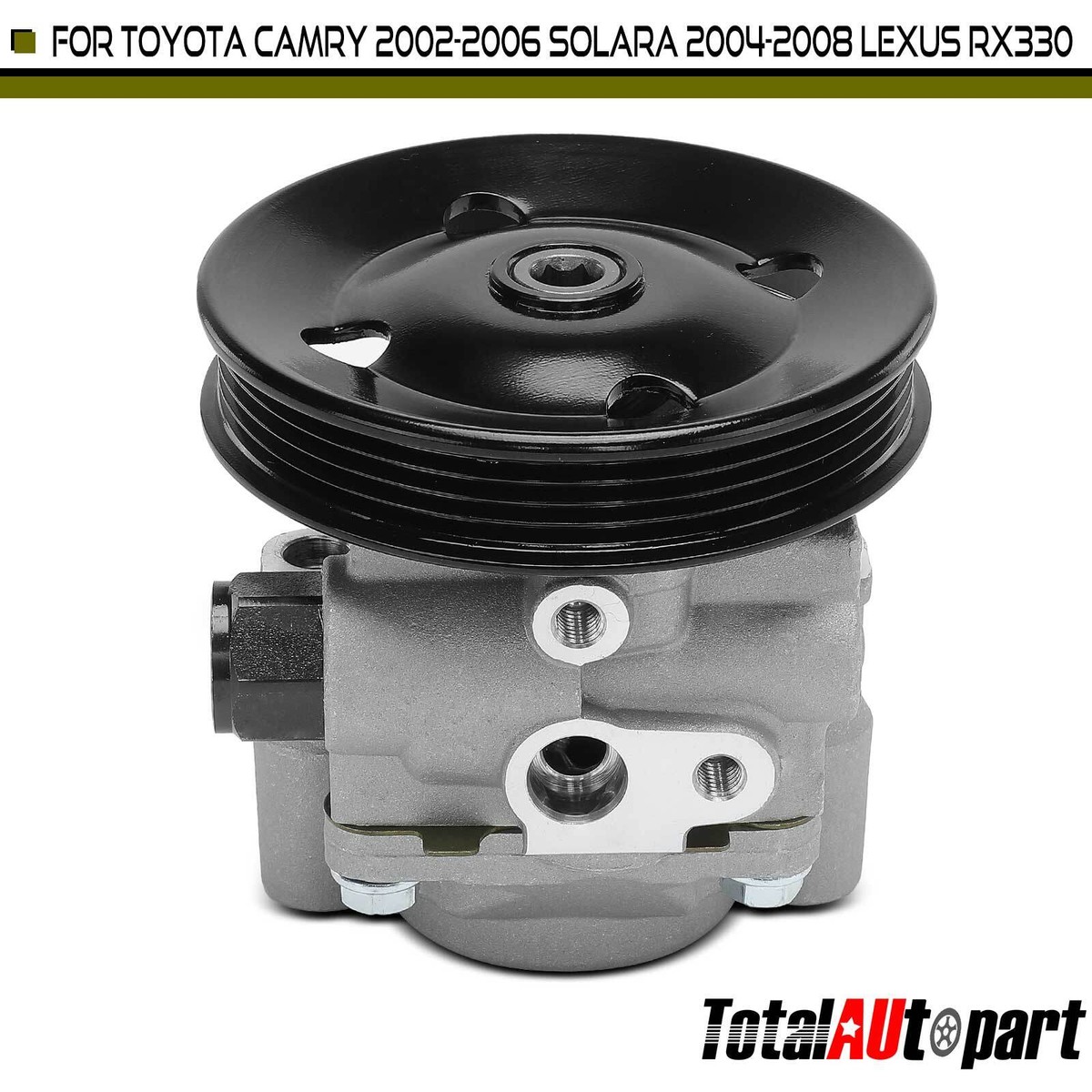 Power Steering Pump with Pulley for Toyota Camry 2002-2006 Solara