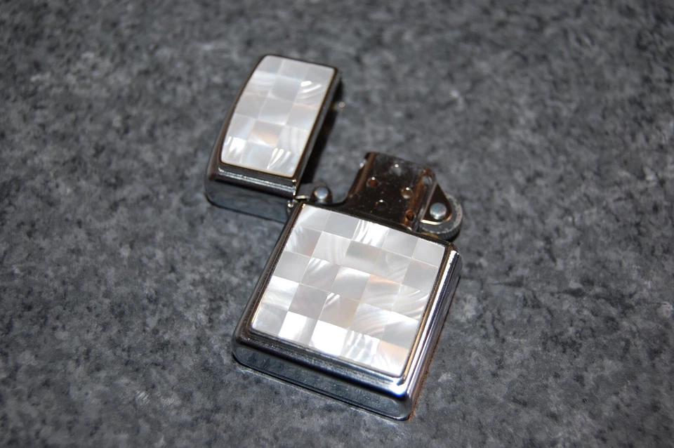 Zippo Feuerzeug Perlmutt RAR - Bild 3 von 4