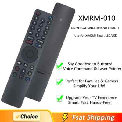 New MI XMRM-010 For Xiaomi TV 4S Bluetooth Voice Remote Control L65M5-5ASP