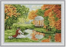 New Olanta Cross Stitch Kit VN-131 Autumn Time