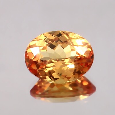 Natürlich Padparadscha Saphir Oval Schliff Lose Edelstein 12x9 mm