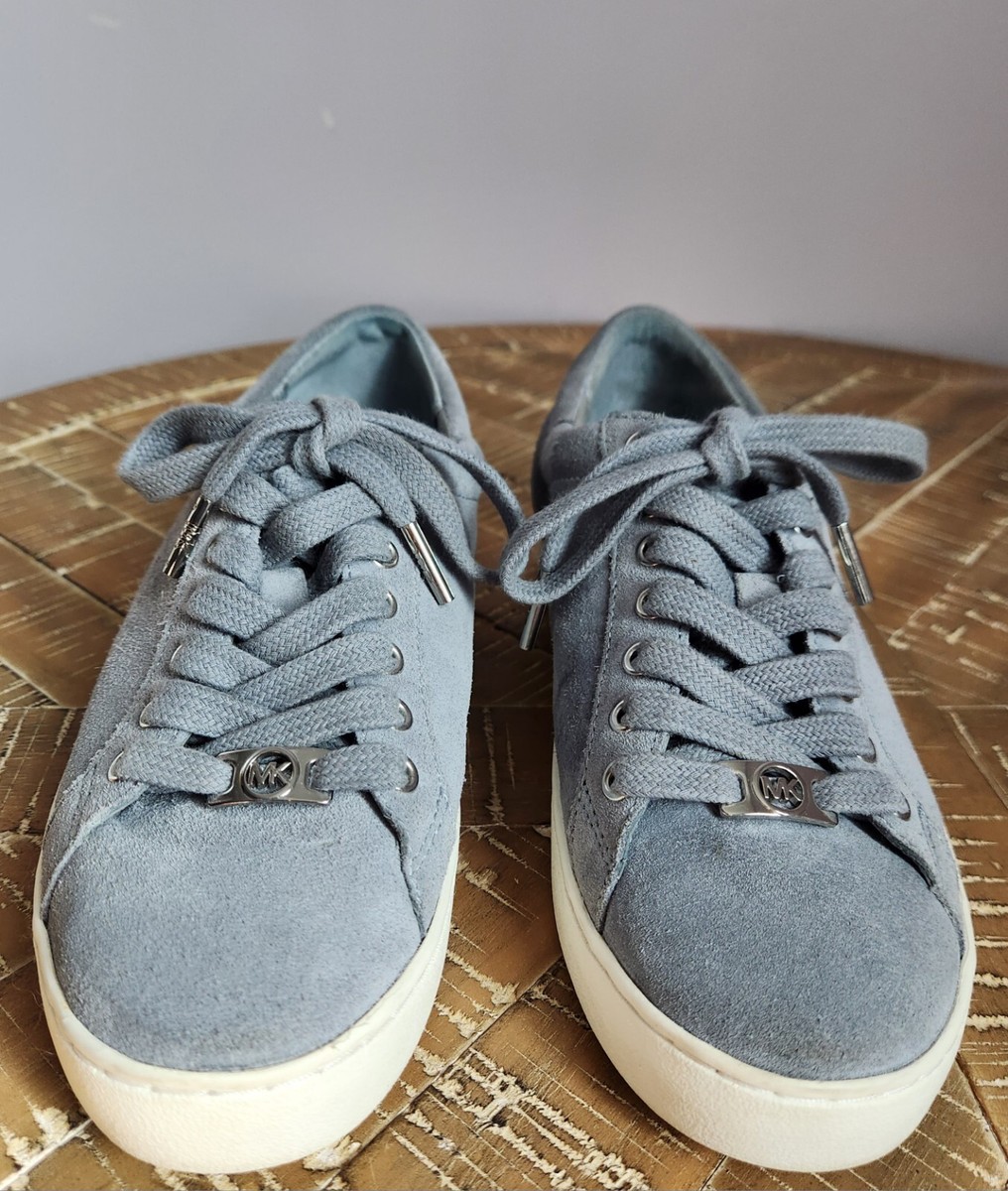 Michael Kors women's Keaton Kiltie sneakers size 7M Blue lace-up