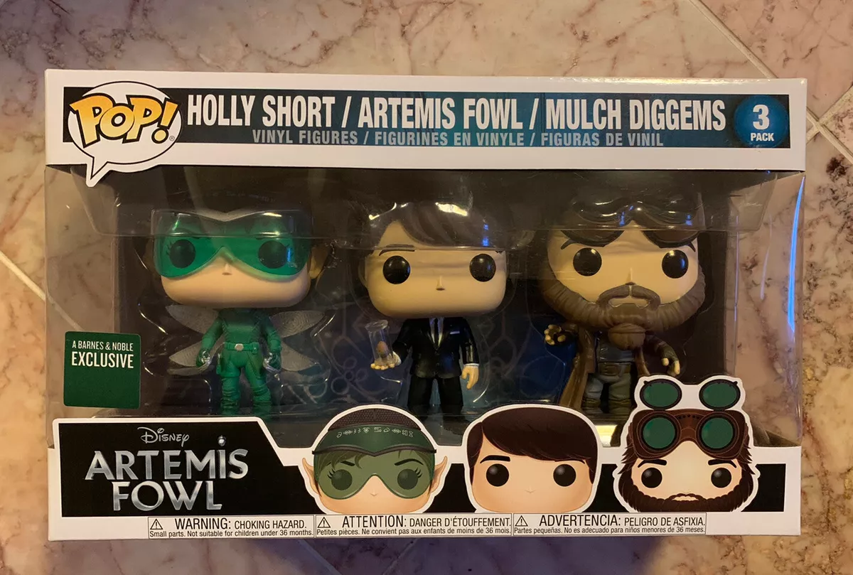 Funko Pop! Artemis Fowl - Artemis, Mulch and Holly - 3-Pack