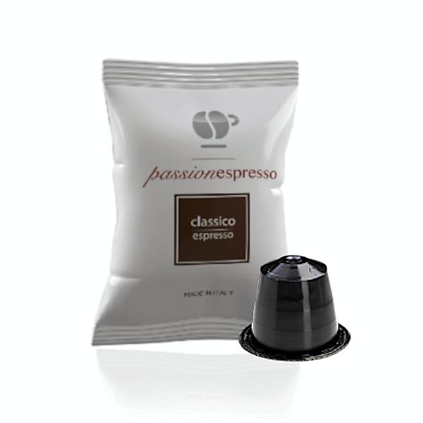 100 CAPSULE LOLLO CAFFÈ PASSIONE ESPRESSO MISCELA CLASSICA COMPATIBILI CON MA...