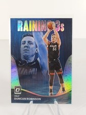 2022-23 Donruss Optic Basketball SIlver Holo Prizm DUNCAN ROBINSON Raining 3’s