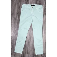 Sanctuary Clothing Womens Size 25 Sea Green Cropped Denim Jeans
