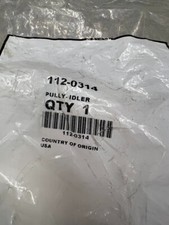 TORO 112-0314 IDLER PULLEY