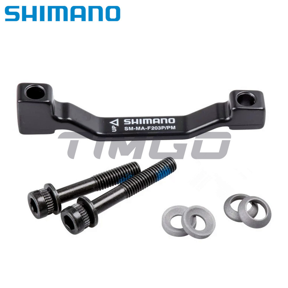 Shimano F203P/PM Disc Brake Adaptor for 203mm Rotor 74mm Caliper 180mm