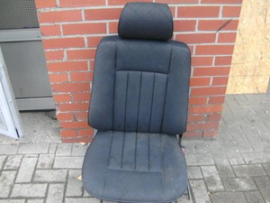 Mercedes W124 Sitz Beifahrer Stoff Schwarz Mopf 2 Umbau Auf Fahrer Moglich E Te Ebay