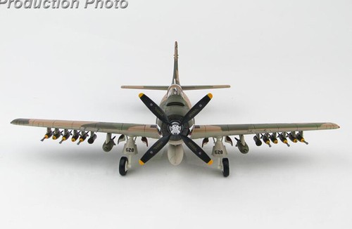 1/72 HOBBYMASTER HA2914 U.S. Air Force A-1H A1 Sky Raiders Alloy Airplane Model - Picture 4 of 5