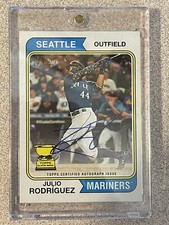 2023 Topps Heritage - Real One Autographs #ROA-JRZ Julio Rodriguez (AU)