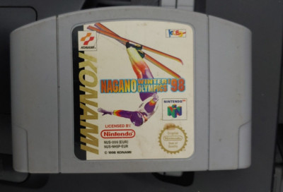 Nagano Winter Olympics (Konami 1998) Nintendo 64 N64 (Modul) working classic
