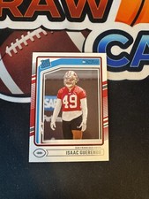 2024 Donruss #336 ISAAC GUERENDO Rated Rookie Card! HOT! 49ERS. rookie card picture