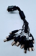 DB25 HD 24 pines 16 cable audio video CCTV