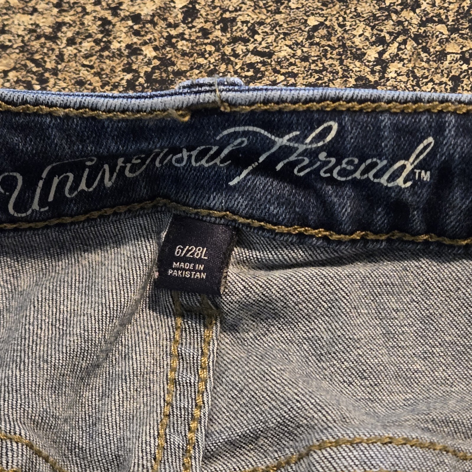 Universal Thread Medium Dark Blue Curvy Skinny Je… - image 3