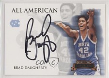 2008-09 Press Pass Legends All American 131/210 Brad Daugherty #AA-BD Auto 3c7