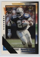 1992 Wild Card 10 Stripe Emmitt Smith #273 HOF 1w9