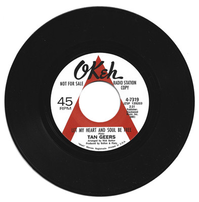 Tan Geers  Let My Heart And Soul Be Free/Major Harris Call Northern Soul Listen
