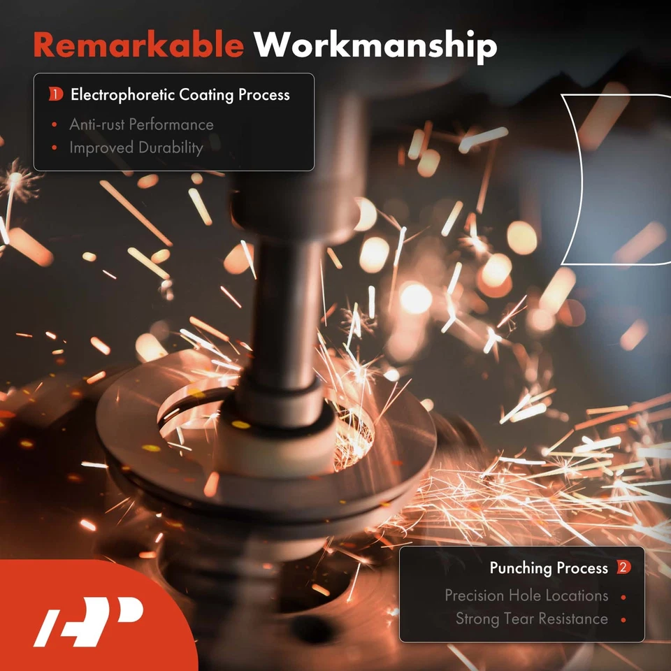 A-Premium задний левый и правый тормоз пылезащитный экран для Mitsubishi ASX 13-15 Outlander - Изображение 4 из 4