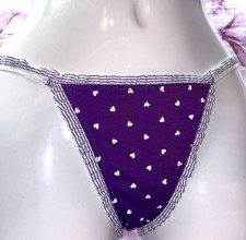 VTG Second Skin Sz M Victoria s Secret Pantie Bikini Cotton Wet