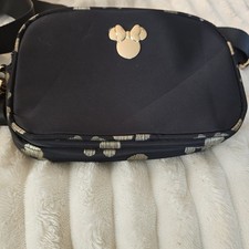 Disney Minnie Mouse Black Belt Bag Crossbody