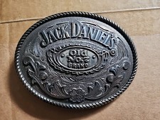 Jack Daniels Old No 7 Brand Large Belt Buckle 2005