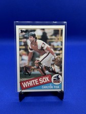 Carlton Fisk 1985 Topps #770 White Sox Red Sox HOF All Star MLB