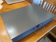 Durham Mfg 1 Compartment Box, Steel, 18 In W X 12 In D X 3 In H