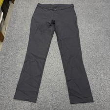 Olivers Apparel Passage Pants Mens 32x30 Gray Chino Straight Nylon Stretch