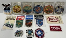 Vintage Voyager & Import International Souvenir  Patches Lot Of 15 Colorado Ski