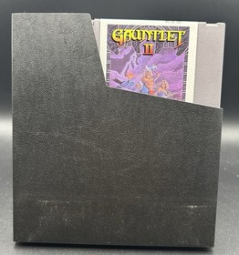 Gauntlet 2 Nintendo NES 1990 With Manual Tested & Working