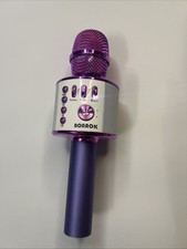 Pink Microphone for Singing   Wireless Bluetooth Karaoke Microphone