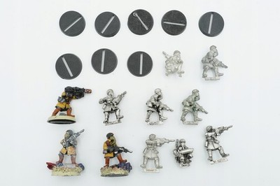 Warhammer 40k Astra Militarum Armageddon Steel Legion Squad Set Miniaturen