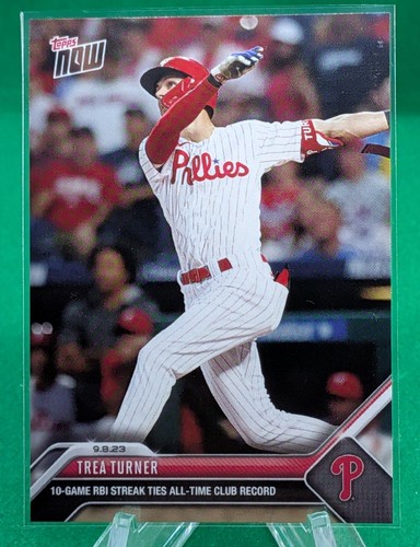 2023 Topps Now 838 Trea Turner