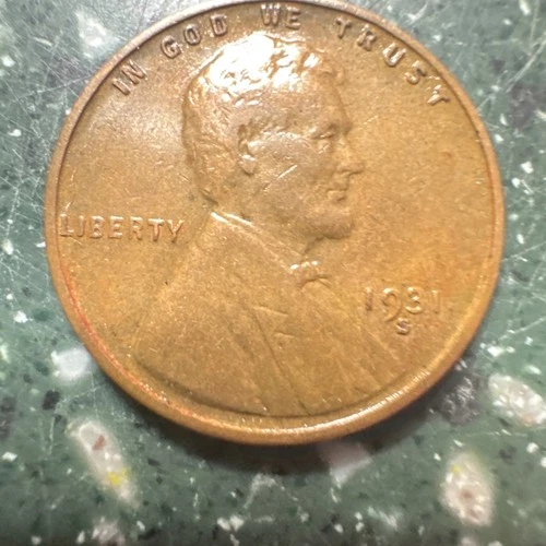 1931-S 1C BN Lincoln Wheat Cent