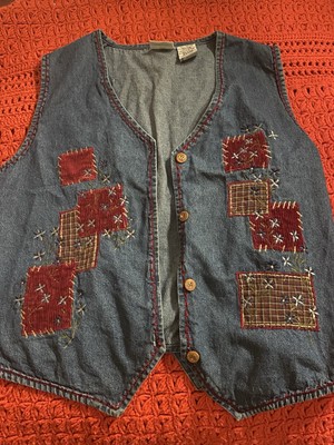 Vintage Bobbie Brooks Embroidered Denim Best