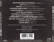 KATE SMITH BEST OF KATE SMITH [RCA] NEW CD