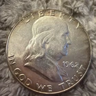 1962-P Franklin Half Dollar
