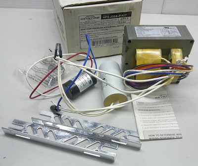 MH-250A-P-KIT Keystone Metal Halide Ballast Kit - 250W M58 5-Tap New Old Stock
