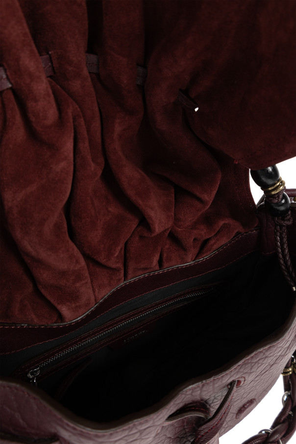 Isabel Marant - Women - 'BOLTON' bag - Burgundy image 5