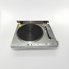 Hitachi HT-40S Direct Drive Turntable, Silver
