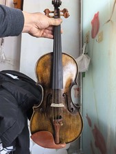 Top grade 4/4 violin Guarneri Model Flamed maple back spruce top all hand carved