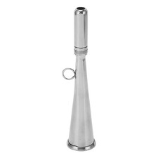 Manual Handheld Air Horn, 304 Stainless Steel Fog Horn Whistle, Removable Mou...