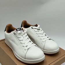 Kuru Roam Sneakers Women's US 9 Bright White Leather Lifestyle Shoes Eby2942
