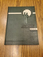 Vintage 1950 Hudson Falls Ny High School Yearbook Hermes