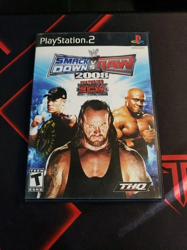 WWE Smackdown VS Raw 2008 (PS2, 2007) No Manual