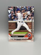 2025 Topps Now PETE ALONSO #553 New Met's Homerun King after 253rd Longball